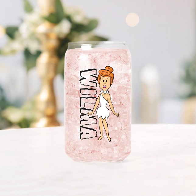 Verre Canette Les Pierrafeu | Wilma Flintstone (Insitu (Mariage))