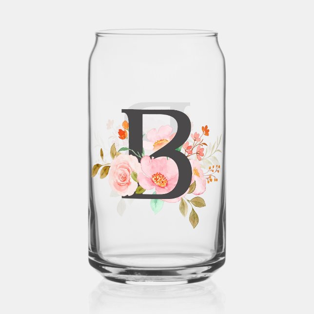 Verre Canette Lettre B (Recto)