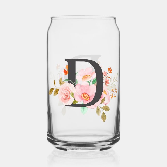 Verre Canette Lettre D (Recto)