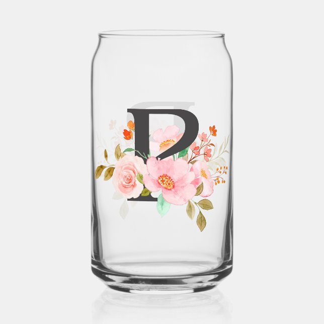 Verre Canette Lettre P (Recto)