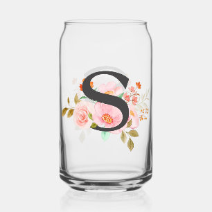 Verre Canette Lettre S