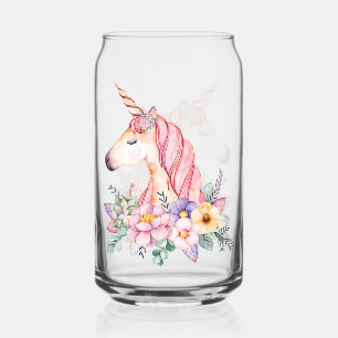Verre Canette Licorne