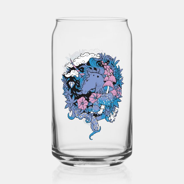 Verre Canette Licorne (Recto)