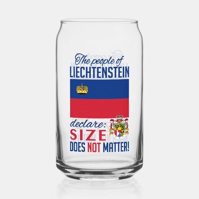 Verre Canette Liechtenstein (Recto)