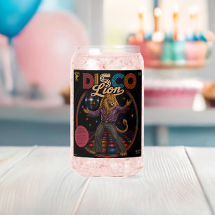 Verre Canette Lion Disco