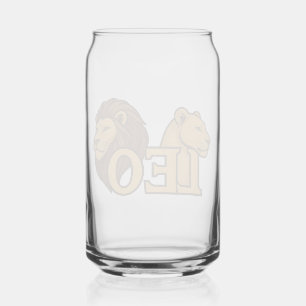 Verre Canette Lion majestueux et lioness Fusion - Bold Wildlife
