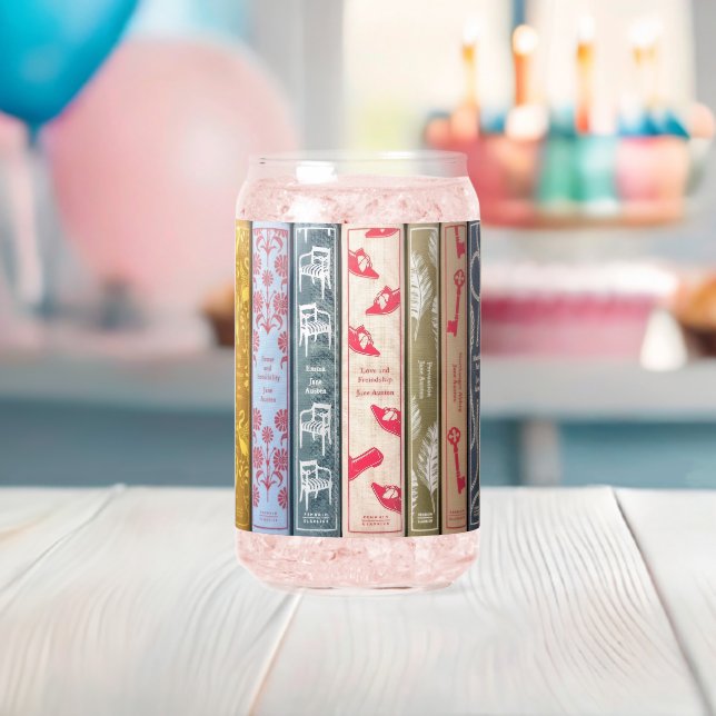 Verre Canette Livres de Jane Austen (Insitu (Baby Shower))