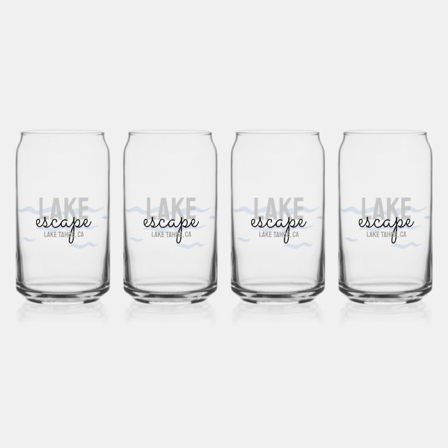 Verre Canette Location de vacances à Lake House - (Recto)