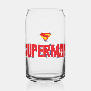 Verre Canette Logo classique Superman Bold