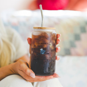 Verre Canette Logo d'oie aquarelle   Ferme fraîche