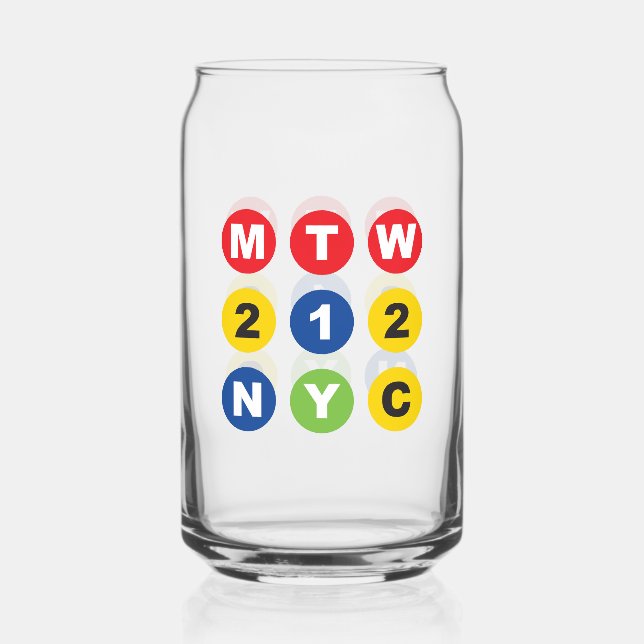 Verre Canette logo MTW (Recto)