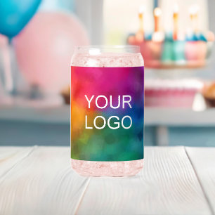 Verre Canette Logo promotionnel minimaliste moderne et élégant p