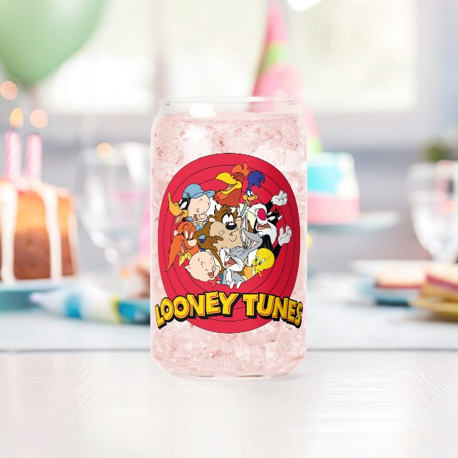 Verre Canette LOONEY TUNES™ Logo de marque (Insitu (Anniversaire))