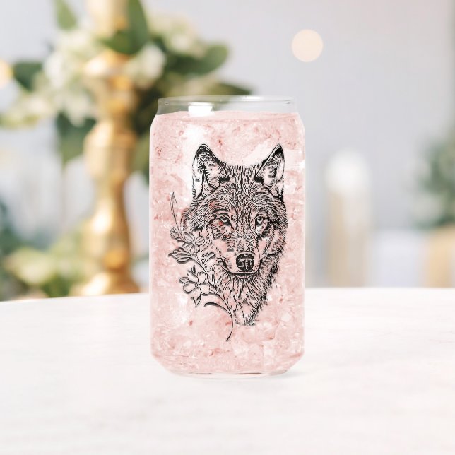 Verre Canette Loup (Insitu (Mariage))