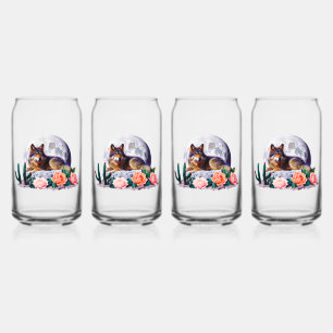Verre Canette Loup27: