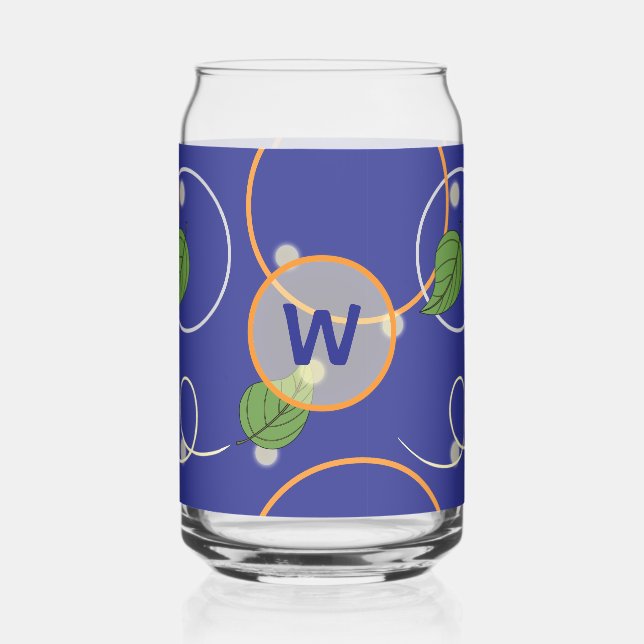 Verre Canette Lucioles au-dessus de l'eau (Recto)