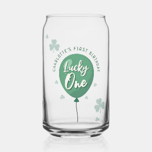 Verre Canette Lucky One 1er Anniversaire St Patricks Day Trèfle