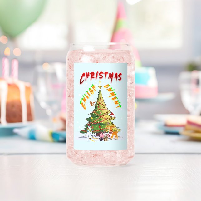 Verre Canette Lumière de Noël (Insitu (Anniversaire))