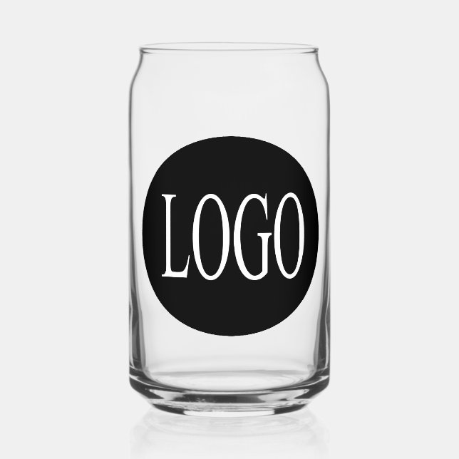 Verre Canette Lunettes de logo d'entreprise (Recto)