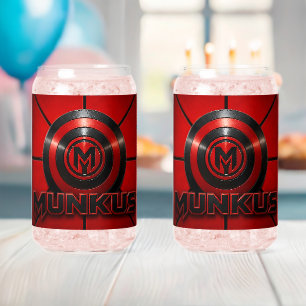 Verre Canette lunettes munkus/bar/cuisine/lunettes de fête