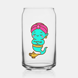 Verre Canette Magique Kawaii Djinn - Neon Spirit
