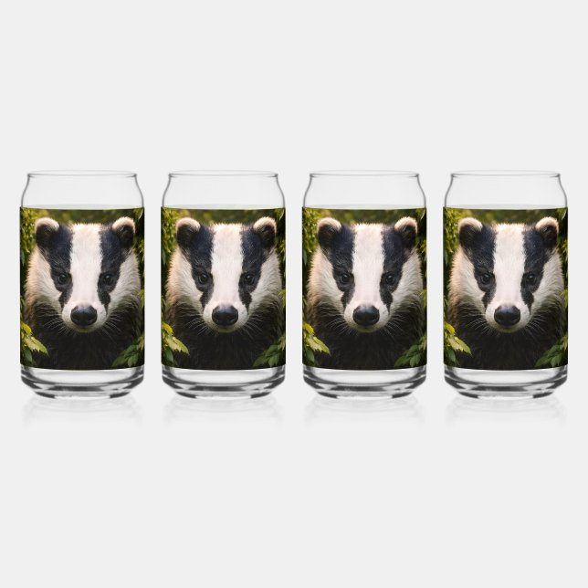 Verre Canette Majestic British badger highball (Dos)