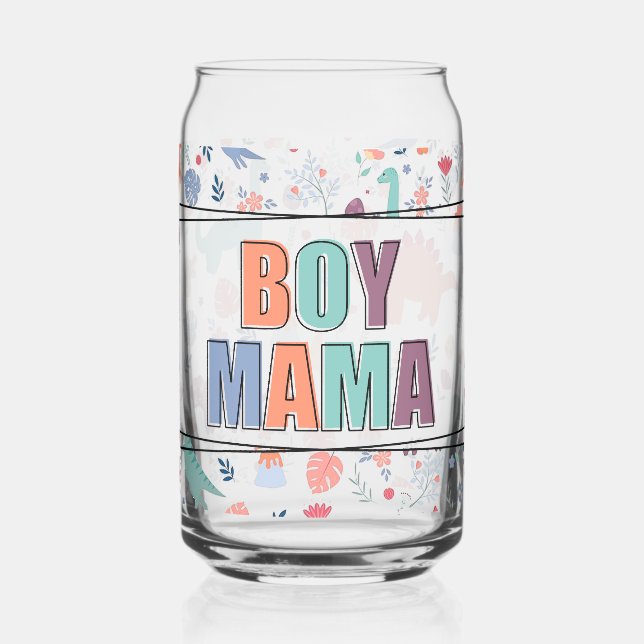 Verre Canette Mama de garçon (Gauche)