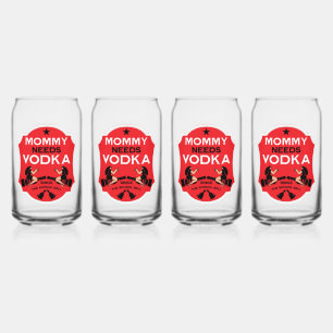 Verre Canette Maman a besoin de Vodka