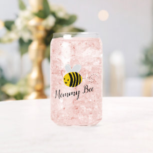 Verre Canette Maman Abeille
