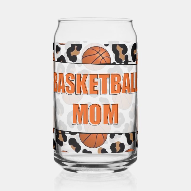 Verre Canette Maman basket-ball (Gauche)