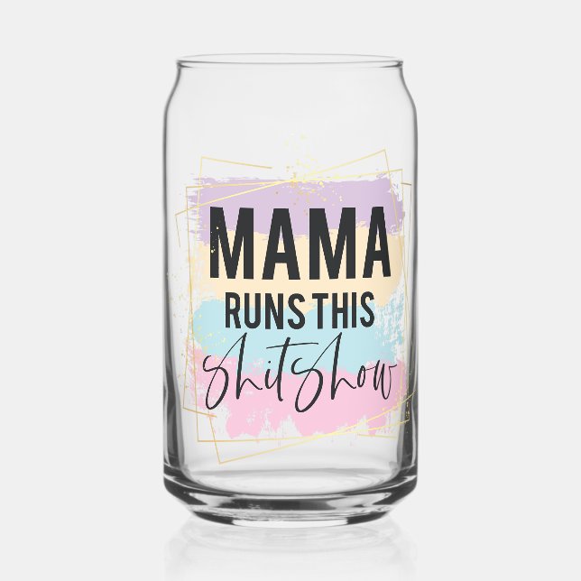 Verre Canette Maman dirige ceci (Recto)