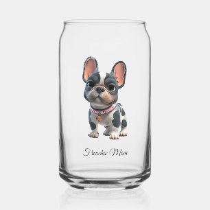 Verre Canette Maman d'un Bouledogue Français Frenchie