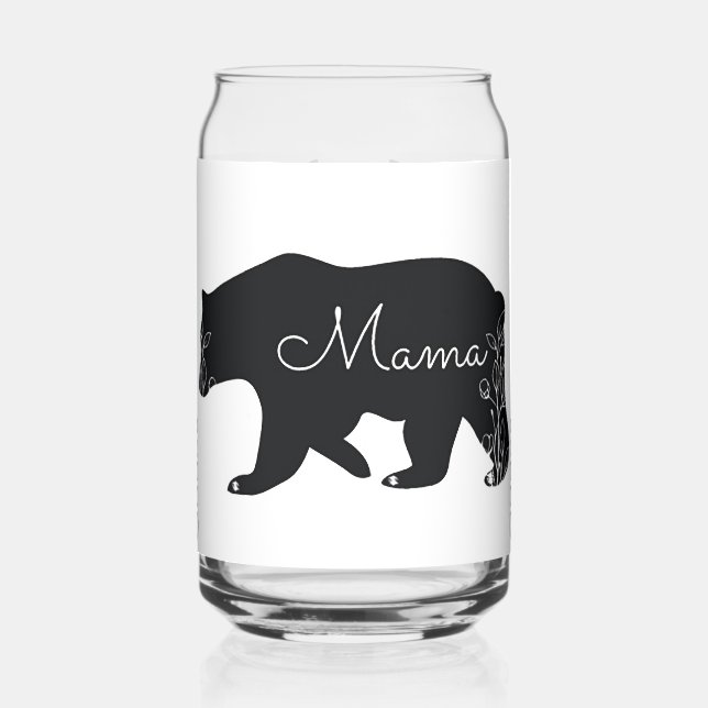 Verre Canette Maman Ourse (Gauche)