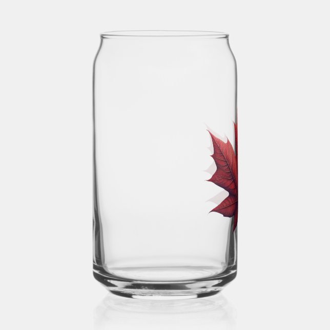 Verre Canette Mapel Leaf (Recto)
