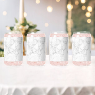 Verre Canette Marbre Blanc
