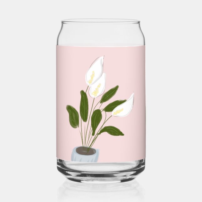 Verre Canette Mariage cadeau femmes bonheur (Recto)