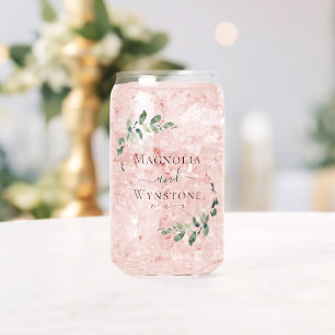 Verre Canette Mariage de verdure Eucalyptus