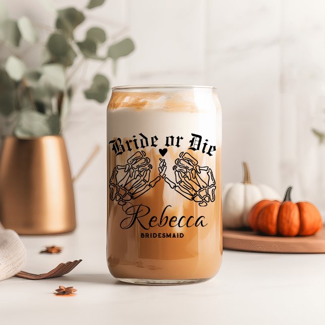 Verre Canette Mariée Ou Mort Femme D'Epouse Personnalisée Jusqu' (Créateur téléchargé)