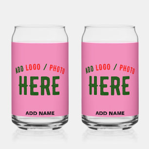VERRE CANETTE MARQUE VÉRIFIÉE ROSE CHAUDE MODERNE ET COUSTE