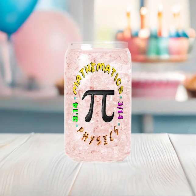 Verre Canette Mathématiques Physique Pi Sports (Insitu (Baby Shower))