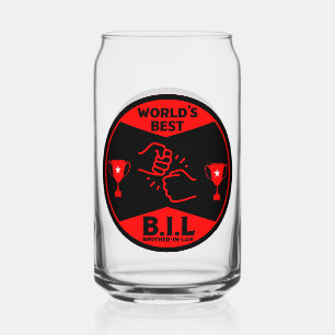 Verre Canette Meilleur beau-frère