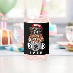 Verre Canette Meilleur Papa Boxer Ever