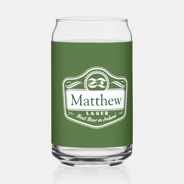 Verre Canette Meilleure bière Mug personnalisée (Verso)