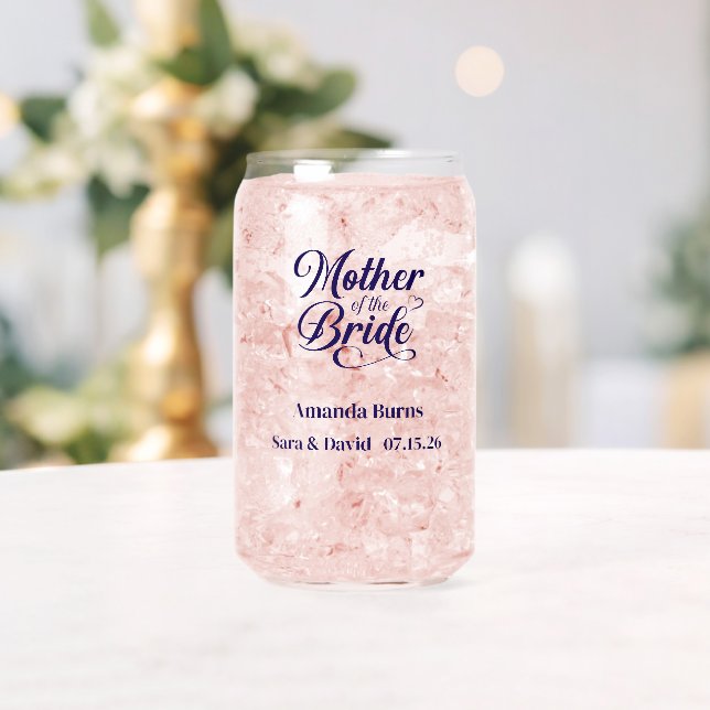 Verre Canette Mère de la mariée (Insitu (Mariage))