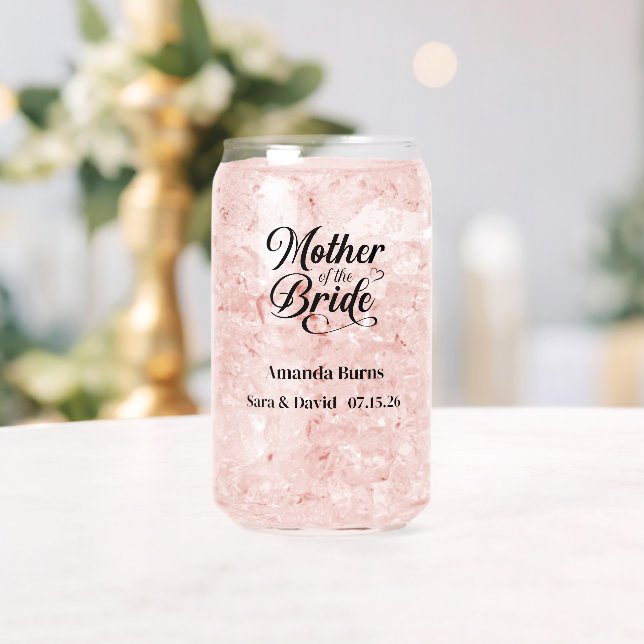 Verre Canette Mère de la mariée (Insitu (Mariage))