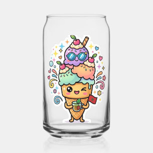 Verre Canette Mignon Kawaii Marocain Été Thé à la Menthe Glacé B