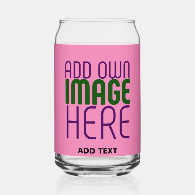 VERRE CANETTE MODÈLE DE TEXTE D'IMAGE CHAUD MODERNE ÉDITABLE (Recto)