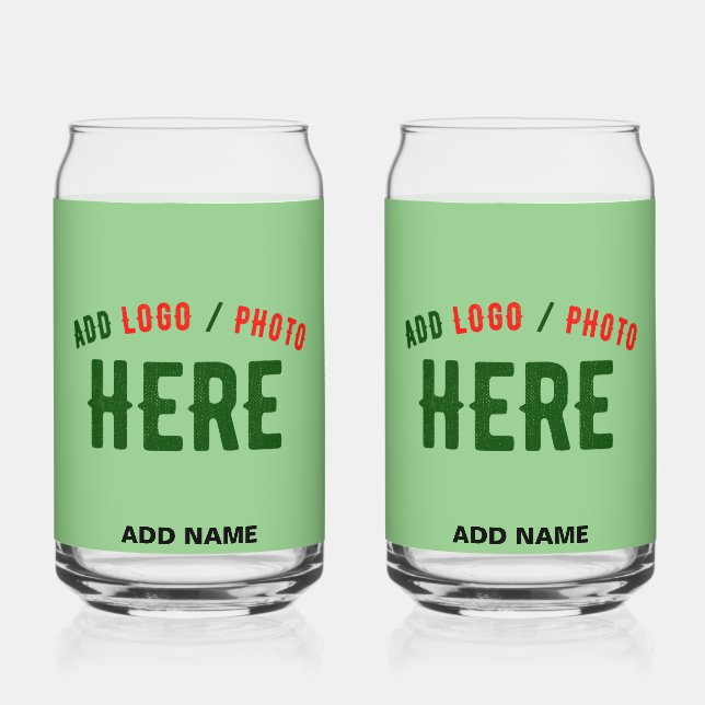 VERRE CANETTE MODERNE MODERNE À LA MINT VERT VÉRIFIÉ MARQUE STYL (Recto)