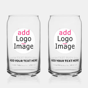 Verre Canette Moderne Professionnel Personnalisable