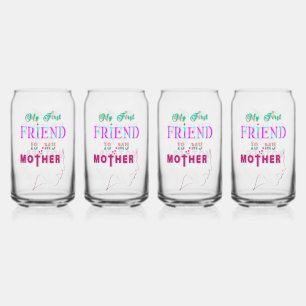 Verre Canette Mon Premier Ami Est Ma Mère